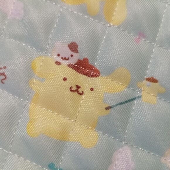 Sanrio pompompurin quilted back pack / tote bag - Picture 6 of 6
